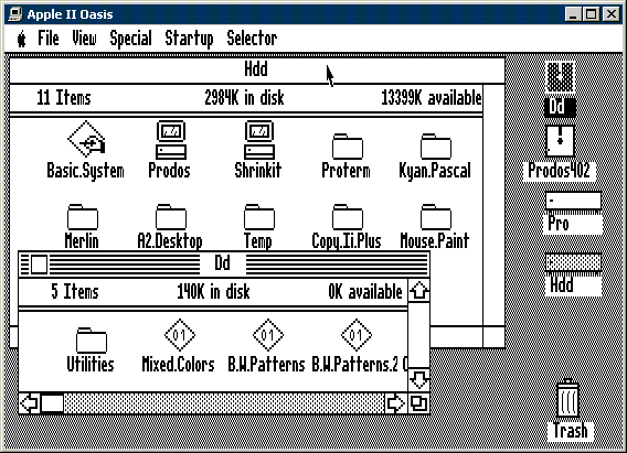 Apple II Oasis for Windows Screenshot